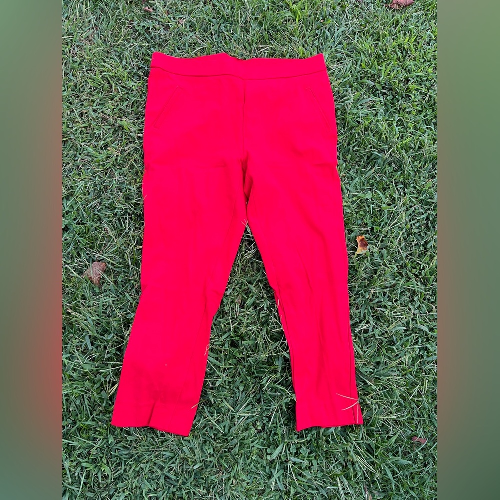 Jules & Leopold Bright Red Women's Trousers